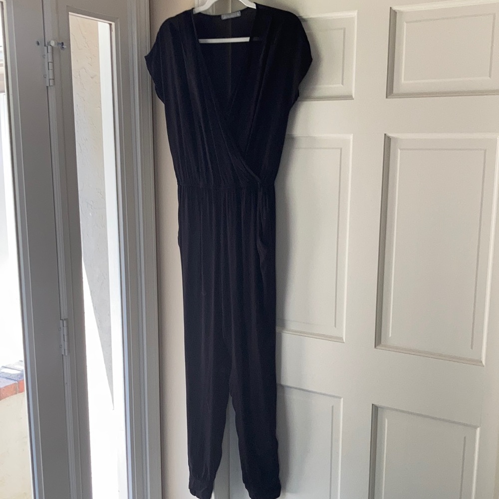 Black Olivia Moon jumpsuit. Size small